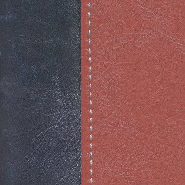 Deri arka plan iki farklı renk 