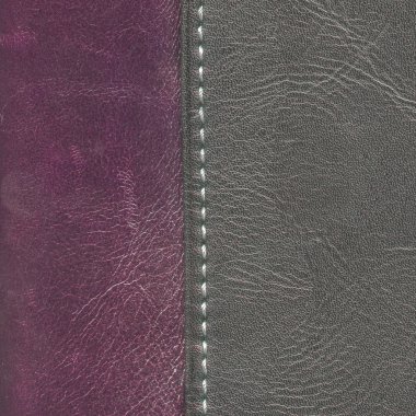 Deri arka plan iki farklı renk