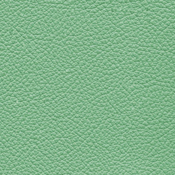 Textura de couro verde close-up como fundo — Fotografia de Stock