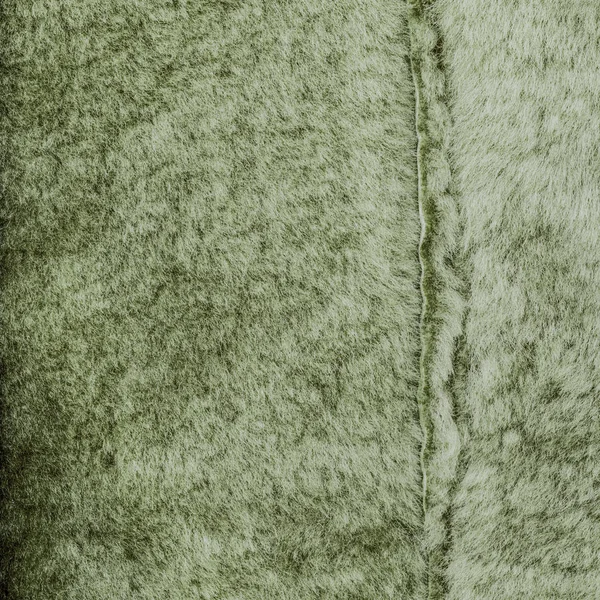 Green natural fur texture or background — Stock Photo, Image