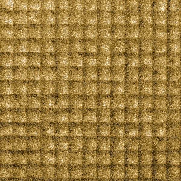 Gele geruite leder texture — Stockfoto