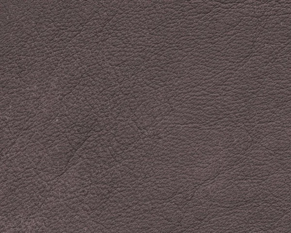 Textura de couro marrom close-up como fundo — Fotografia de Stock