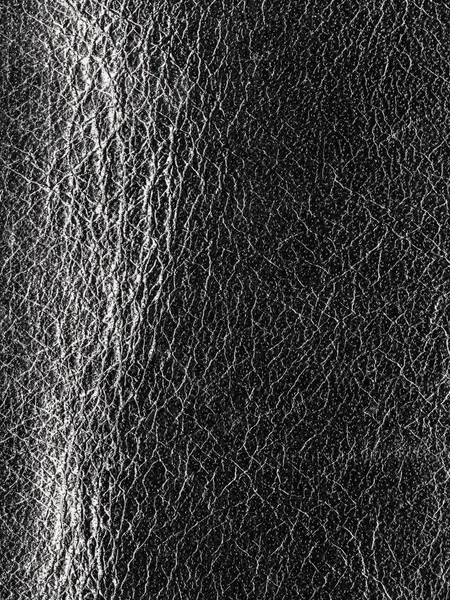 Vecchia texture in pelle nera come sfondo — Foto Stock