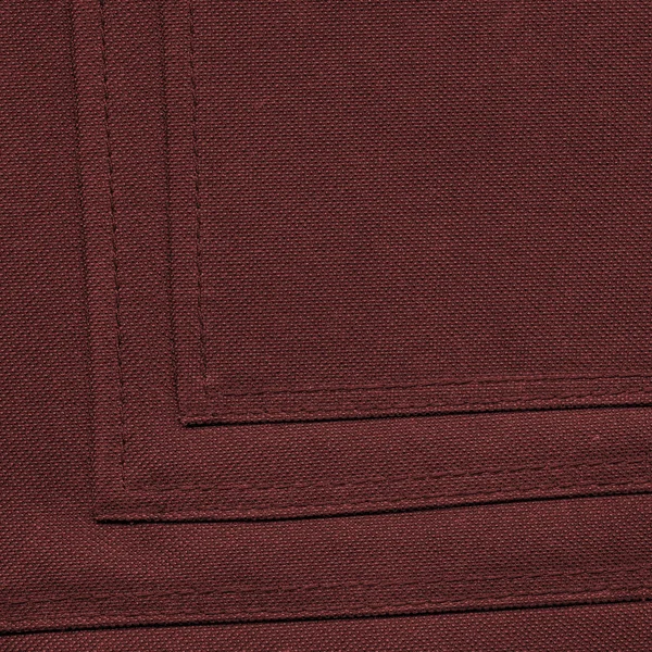 Dark red textile texture as background — Stock Photo, Image