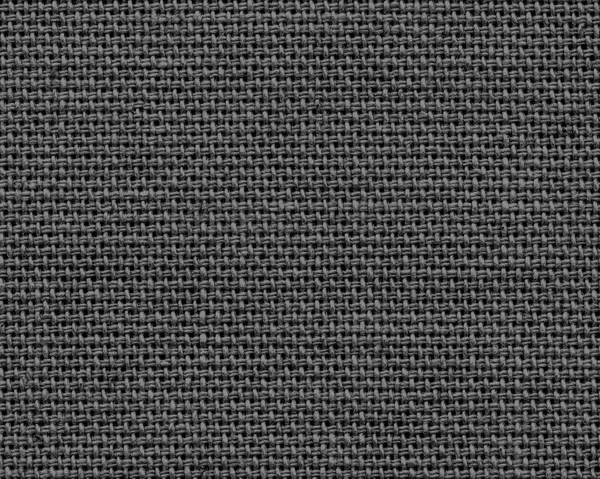 Textura têxtil preta close-up, útil para fundo — Fotografia de Stock