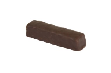  Beyaz arkaplanda izole edilmiş çikolata şekeri 