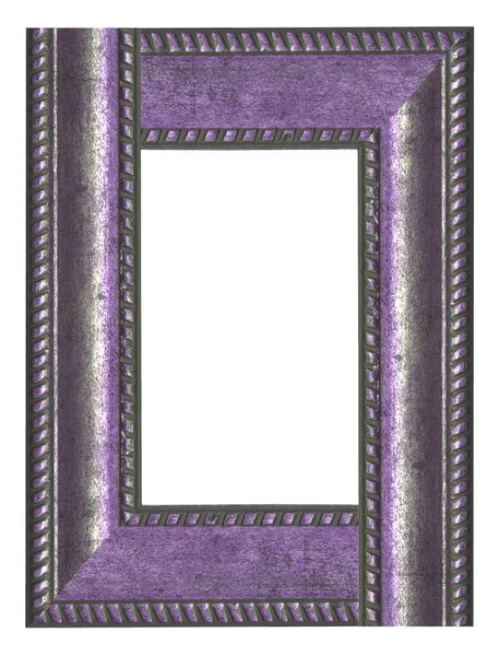 Violet frame closeup — Stockfoto