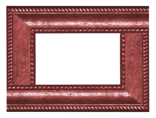 Red frame closeup — Stock Photo, Image