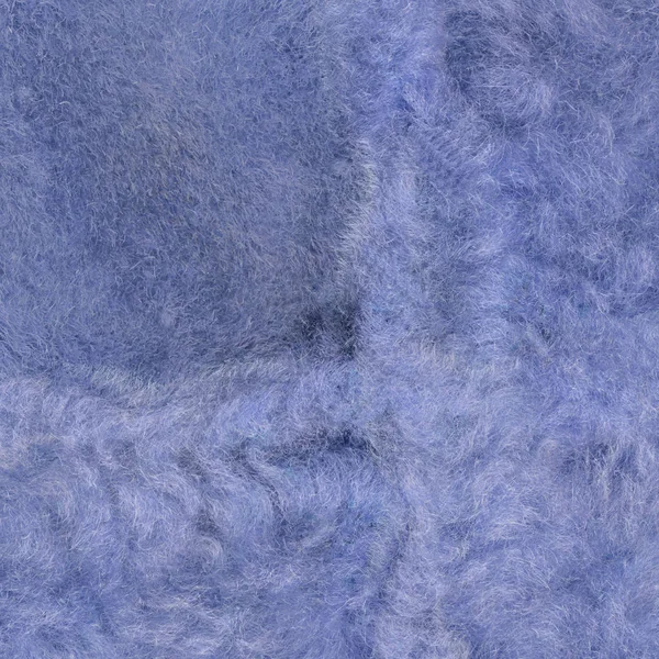 Fragmento de forro de piel azul como fondo — Foto de Stock