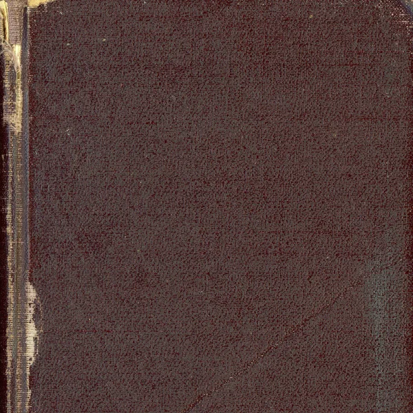 Kırmızı eski ve yıpranmış kitap kapağı arka plan olarak — Stok fotoğraf