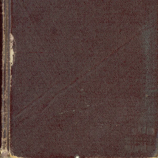 Red old and worn book cover  as background — Stock Photo, Image