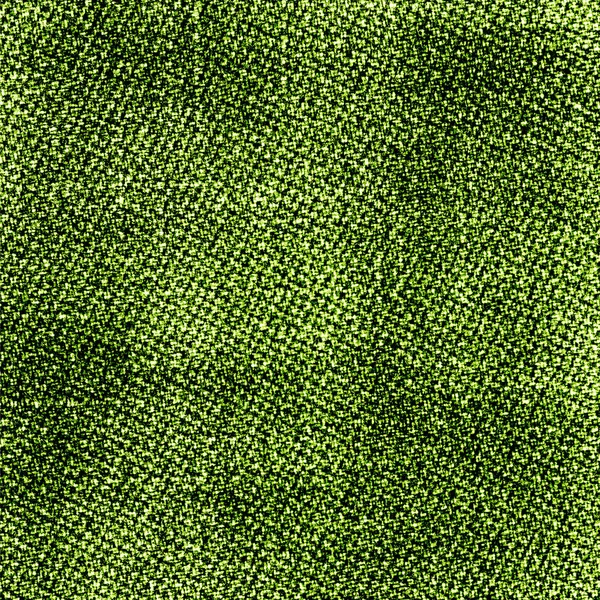 Grön bakgrund utifrån tyg textur — Stockfoto