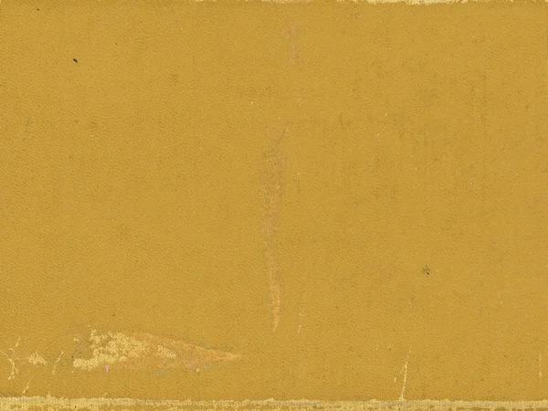 Eski kirli sarı kapak kitabın dokusuna — Stok fotoğraf