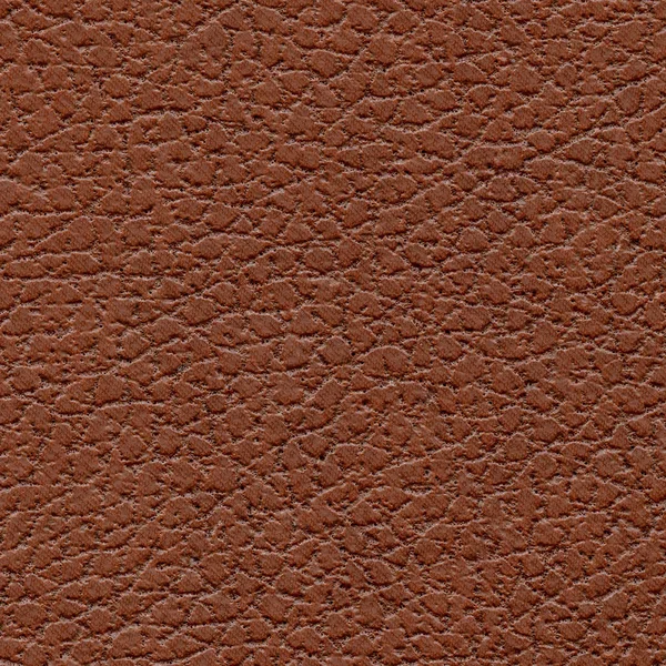 Textura de couro artificial marrom-avermelhado close-up — Fotografia de Stock