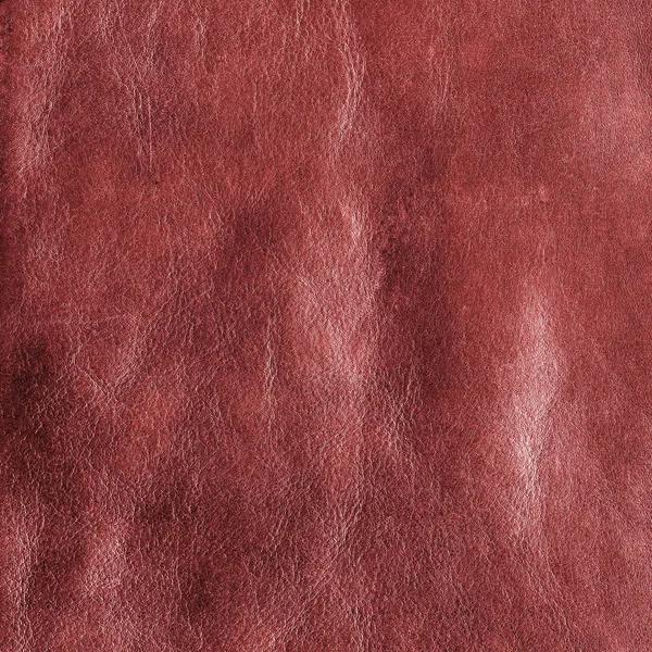 Red leather texture for background — Stock Photo, Image