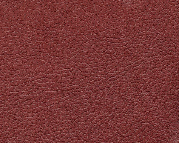 Textura de cuero artificial rojo. Útil para el fondo —  Fotos de Stock