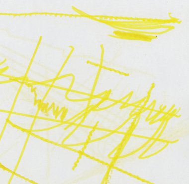 Karalama, kağıt üzerine çizilmiş