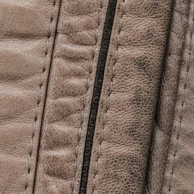 Kahverengi deri parçası 