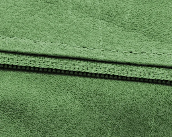 Высокая детализация зеленой кожи текстуры — стоковое фото