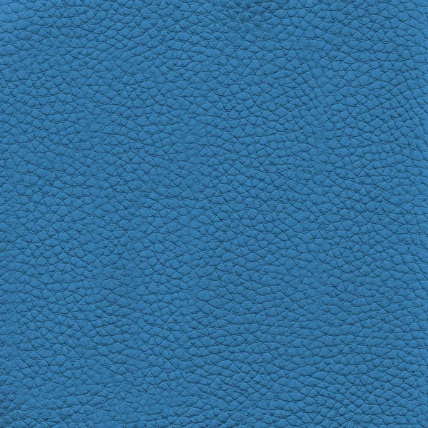 Blå læder tekstur som baggrund - Stock-foto