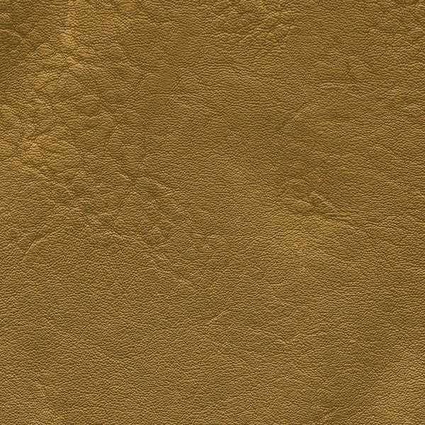 Gul-brun läder texture — Stockfoto