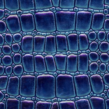 yapay yılan deri doku closeup mavi