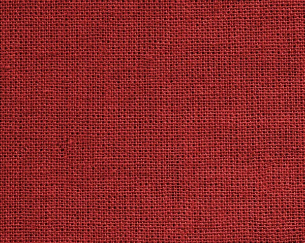 Červená textilní detailní textury jako pozadí — Stock fotografie