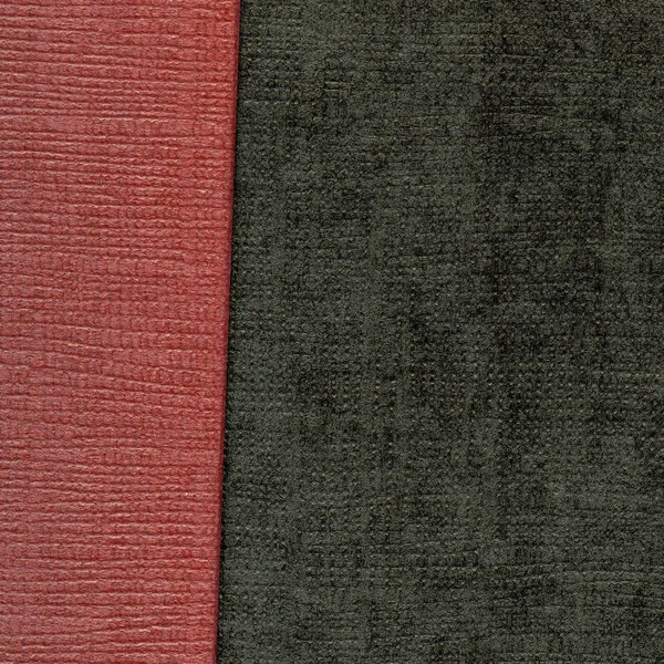 Sfondo bicolore di due tipi di materiale sintetico — Foto Stock