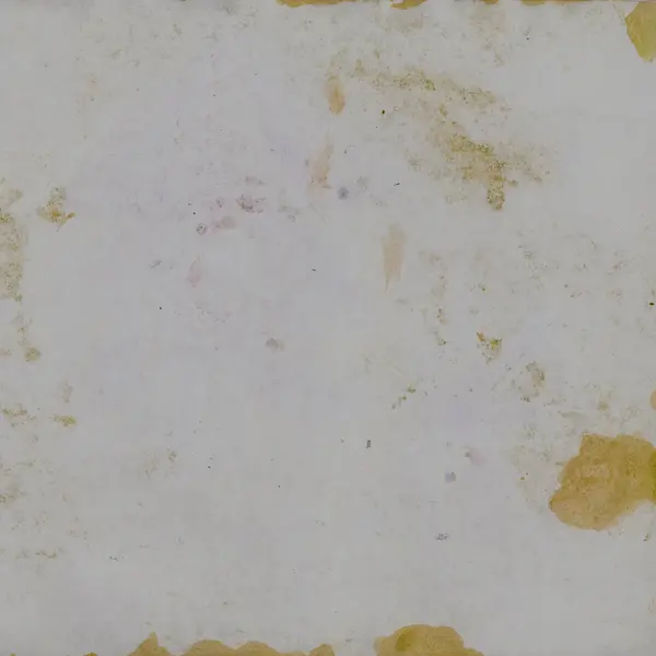 黄色の塗料で染色古い汚い灰色の紙のテクスチャ — ストック写真