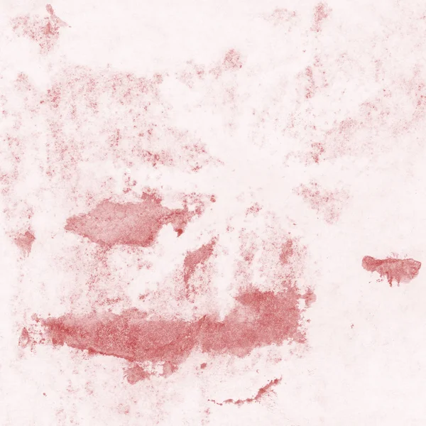 Texture of old dirty paper stained with red ink spots — Stock Photo, Image