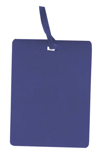 Blank cardboard tag — Stock Photo, Image