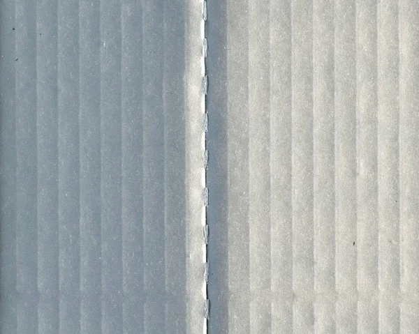 Bicolour corrugated paper background — Stock Photo, Image