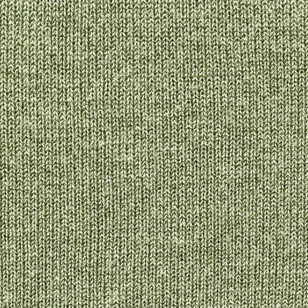 Textura de tejido de punto verde para fondo — Foto de Stock