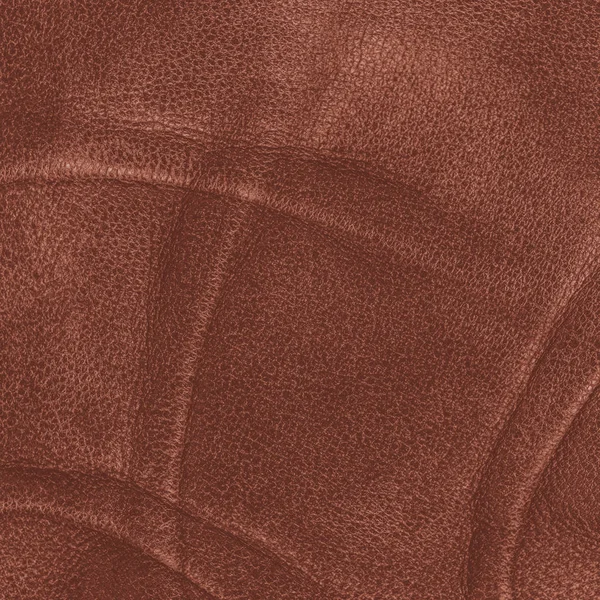 Röd-brun läder texture som bakgrund — Stockfoto