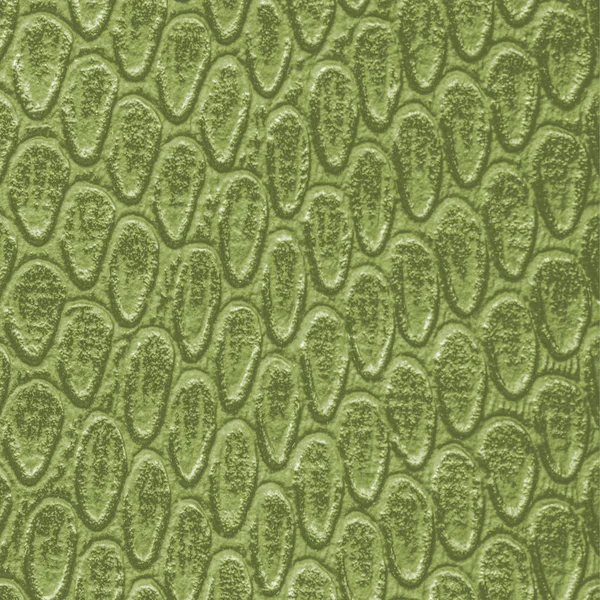 Zielony wąż Sztuczna skóra tekstura zbliżenie. — Zdjęcie stockowe