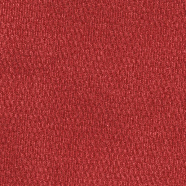 Textura têxtil vermelha para fundo — Fotografia de Stock