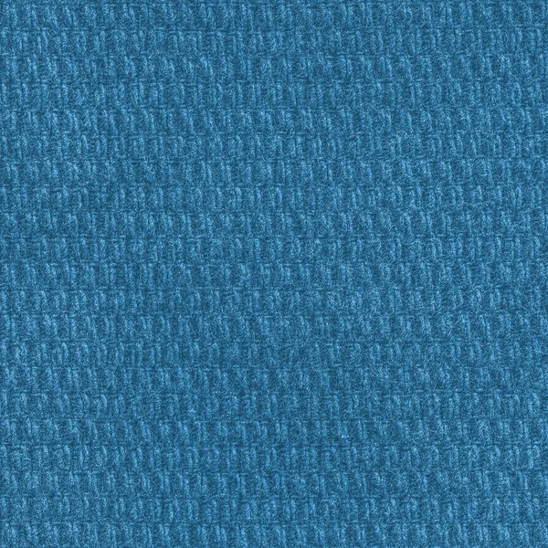 Texture tessile blu primo piano. Utile per lo sfondo — Foto Stock