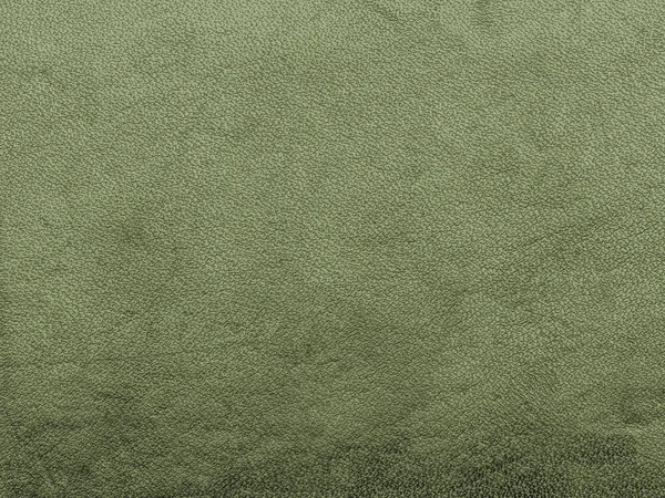 Grüne Ledertextur für Hintergrund. — Stockfoto