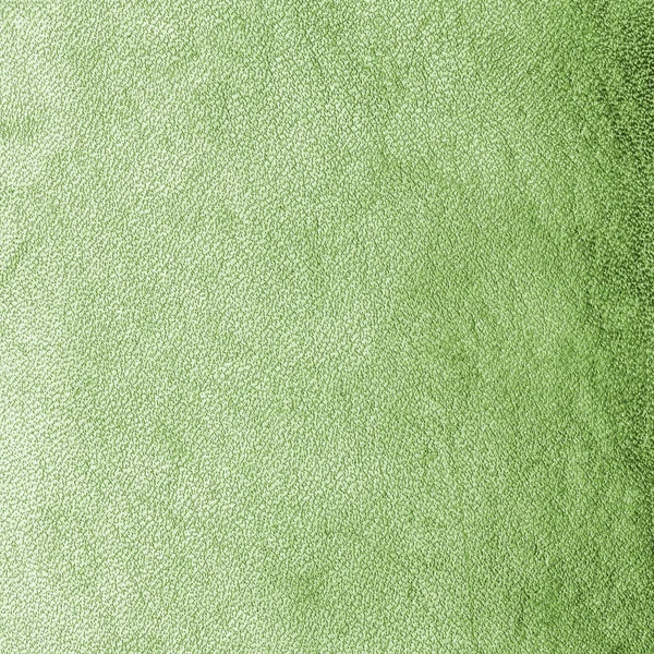 Hellgrüne Ledertextur für Hintergrund. — Stockfoto
