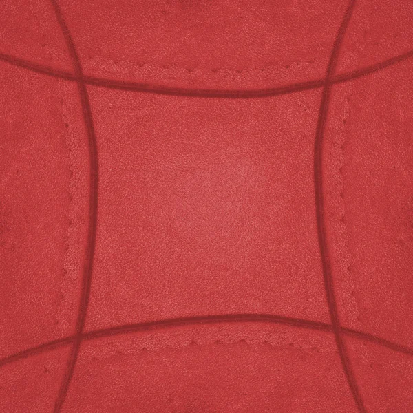 Красный кожаный фон Полезно для дизайнерских работ — стоковое фото