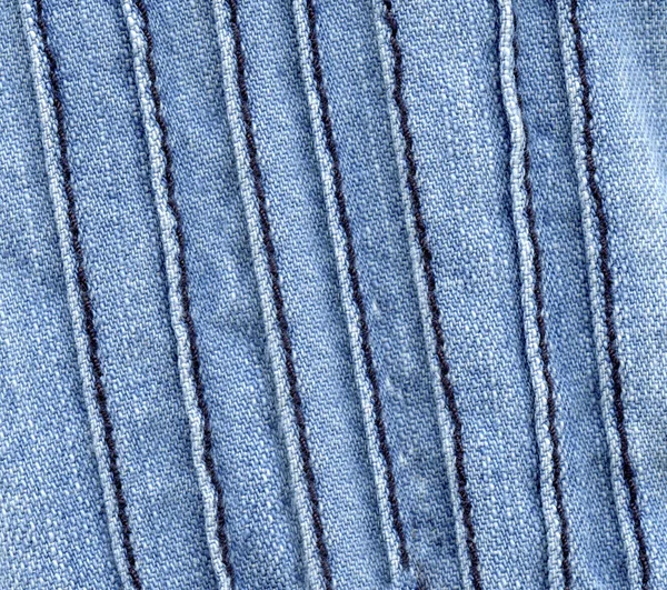 Blå denim bakgrund — Stockfoto