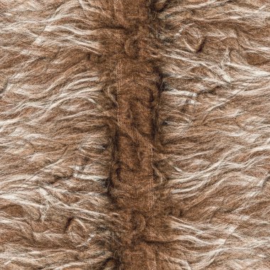 kahverengi yapay kürk doku arka plan olarak