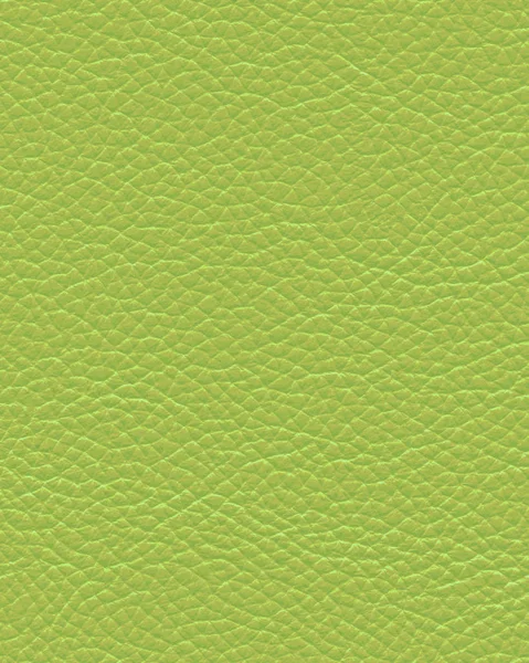 Textura de couro verde claro close-up, útil para design-works — Fotografia de Stock