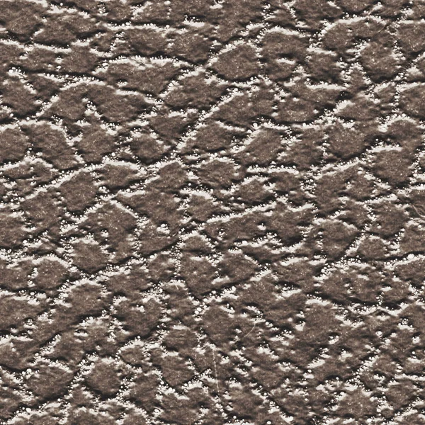 High detailed dark brown artificial leather texture — Stock Photo, Image