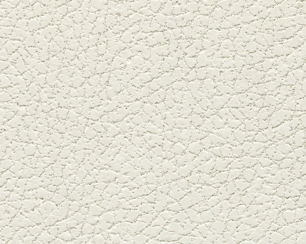 Textura de couro artificial branco close-up — Fotografia de Stock