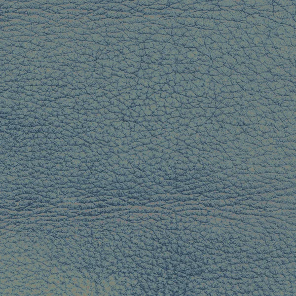 Hoog gedetailleerde oud grijs-blauw leder texture — Stockfoto