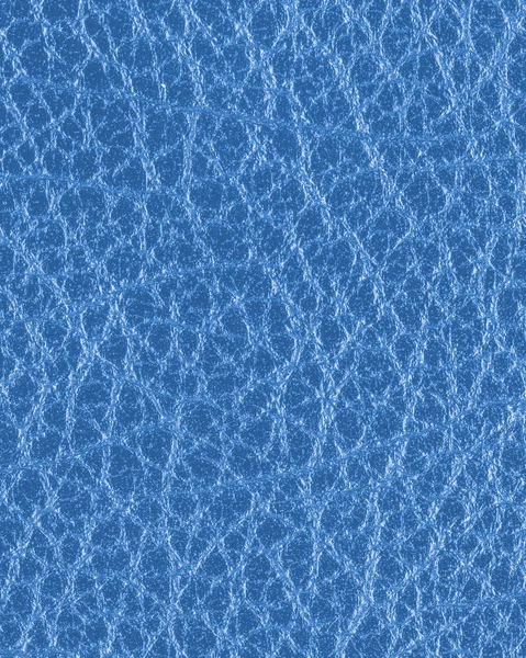Textura de couro azul close-up — Fotografia de Stock