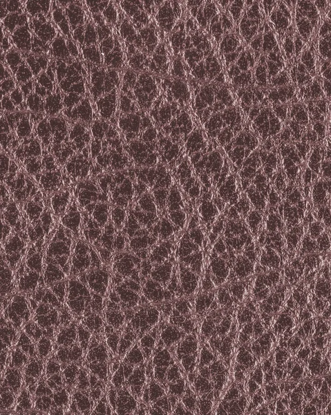 Brown leather texture closeup — Stock Photo, Image