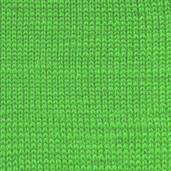 绿色针织织物背景 — 图库照片