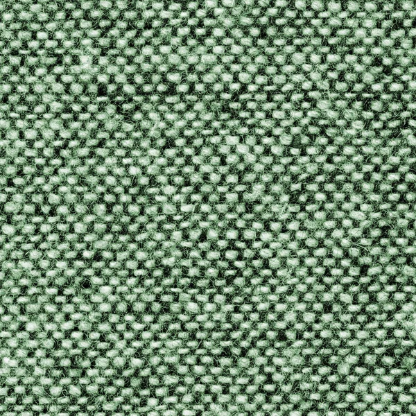 Tweed verde textura close-up como fundo — Fotografia de Stock